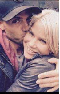 Natali Wihongi with her new boyfriend